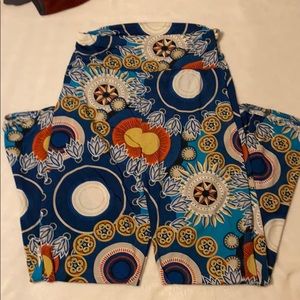 Win win patterned Palazzo pants